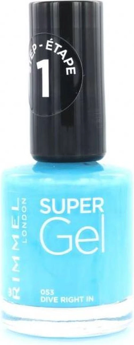 Rimmel London SuperGel Nagellak - 053 Dive Right In 1 Rimmel London SuperGel Nagellak - 053 Dive Right In