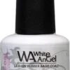 White An Gel Rubber Base Coat - Gel Nagellak - UV & LED