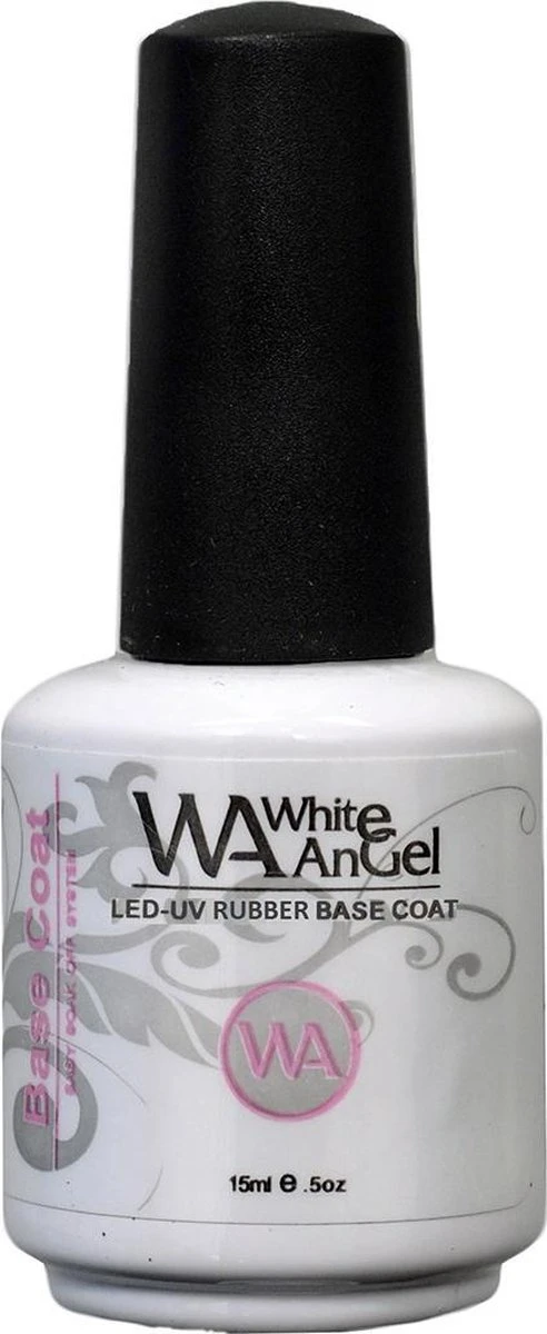 White An Gel Rubber Base Coat - Gel Nagellak - UV & LED 1 White An Gel Rubber Base Coat - Gel Nagellak - UV & LED