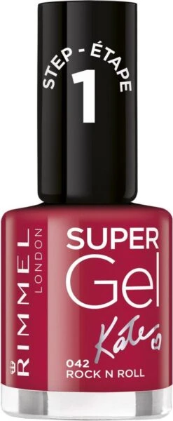 Rimmel London Super Gel By Kate Nagellak - 042 Rock N Roll -Nagelverzorging Winkel 494x1200 5