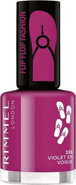 Rimmel London Rimmel 60 Seconds Super Shine Nagellak - 336 Violet En Vogue -Nagelverzorging Winkel 495x1200 1