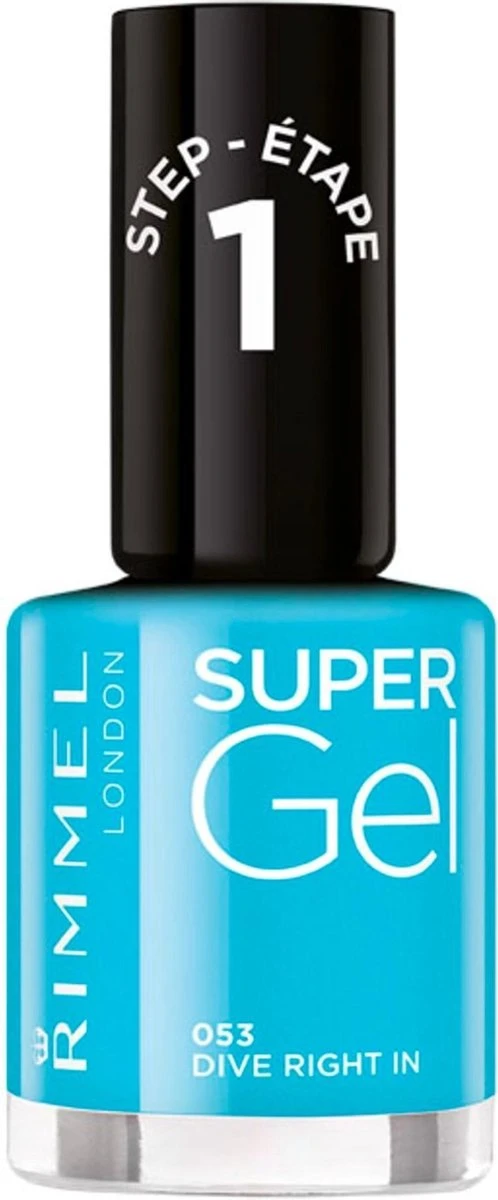 Rimmel London SuperGel Nagellak - 053 Dive Right In 4 Rimmel London SuperGel Nagellak - 053 Dive Right In - Afbeelding 4