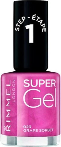 Rimmel London Super Gel By Kate Nagellak - 042 Rock N Roll -Nagelverzorging Winkel 500x1200 1