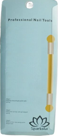 Sponsjes Stempel Pen Voor Gellak Of Nagellak Manicure | Brush Nail Art | Rood | Sparkolia -Nagelverzorging Winkel 514x1200 2