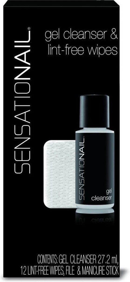 Sensationail Gel Cleanser & Lint-Free Wipes 1 Sensationail Gel Cleanser & Lint-Free Wipes