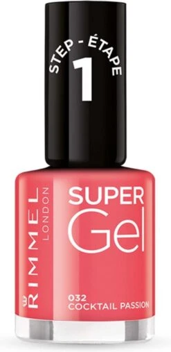 Rimmel London Super Gel Nagellak - 032 Cocktail Passion -Nagelverzorging Winkel 585x1200