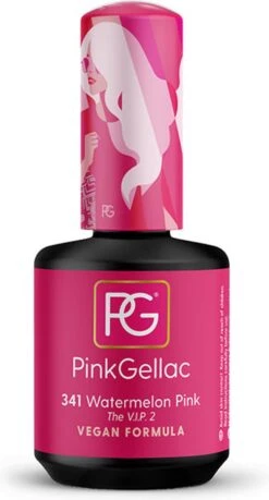Pink Gellac - Watermelon Pink - Gellak - Vegan - Roze - Glanzend - 15ml -Nagelverzorging Winkel 646x1200 1