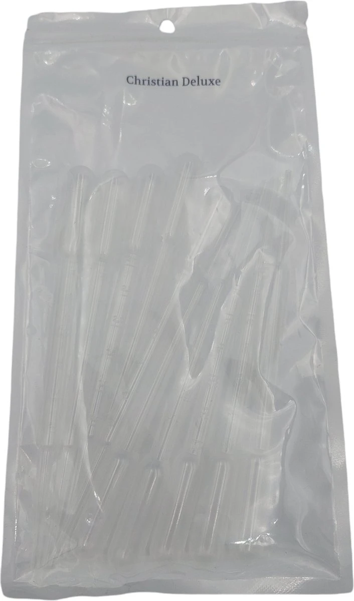 10 Stuks Pipet Voor Vloeistoffen - 3 Ml 2 10 Stuks Pipet Voor Vloeistoffen - 3 Ml - Afbeelding 2