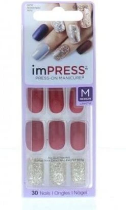 Kiss ImPRESS Press-on Manicure He's With Me- Kunstnagels - Nagels - Press On Nails - Plaknagels - Nepnagels - 30 Stuks - Beste Kwaliteit 7 Kiss ImPRESS Press-on Manicure He's With Me- Kunstnagels - Nagels - Press On Nails - Plaknagels - Nepnagels - 30 Stuks - Beste Kwaliteit -Nagelverzorging Winkel 725x1200