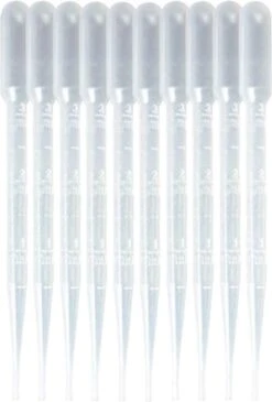 10 Stuks Pipet Voor Vloeistoffen - 3 Ml