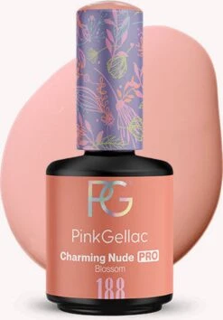 Pink Gellac - Charming Nude - Gellak - Vegan - Nude - Glanzend - 15ml -Nagelverzorging Winkel 838x1200 2