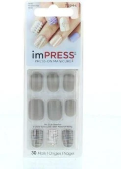 Kiss ImPRESS Press-on Manicure Boss Lady- Kunstnagels - Nagels - Press On Nails - Plaknagels - Nepnagels - 30 Stuks - Beste Kwaliteit -Nagelverzorging Winkel 862x1200 1