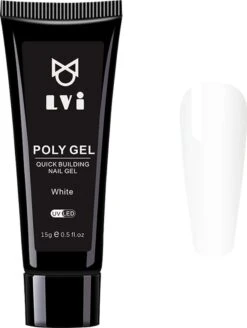 Elvi Polygel Starterskit -Complete Set Inc. USB UV/Led Mini Lamp-6x15g Polygel Kleuren Blauw - Nagelverlenging Polyacryl UV Nagellak-Quick Extension Temperature Color Changing Gel Blue Green -Nagelverzorging Winkel 905x1200 1