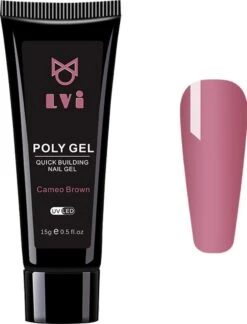 Elvi Polygel Starterskit - Complete Set Inc. USB UV/Led Mini Lamp-Nagelverlenging- Polygel 6 X 15g Perfecte Kleuren Roze - Polyacryl UV Nagellak-Quick Extension Temperature Color Changing UV Gel Pink -Nagelverzorging Winkel 914x1200 2
