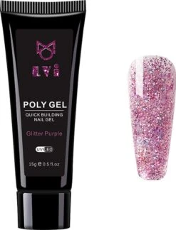 Elvi Polygel Starterskit - Complete Set Inc. USB UV/Led Mini Lamp-Nagelverlenging- Polygel 6 X 15g Perfecte Kleuren Roze - Polyacryl UV Nagellak-Quick Extension Temperature Color Changing UV Gel Pink -Nagelverzorging Winkel 916x1200