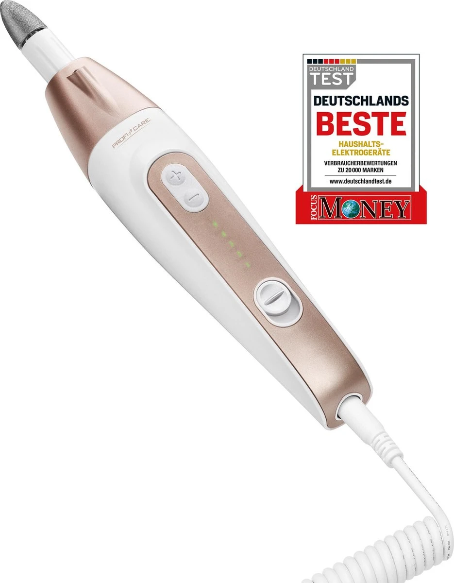 Clatronic ProfiCare MPS 3004 - Elektrische Manicure En Pedicure Set - 7 Nagelverzorgingsopzetstukken - 5-traps Schakeling 1 Clatronic ProfiCare MPS 3004 - Elektrische Manicure En Pedicure Set - 7 Nagelverzorgingsopzetstukken - 5-traps Schakeling