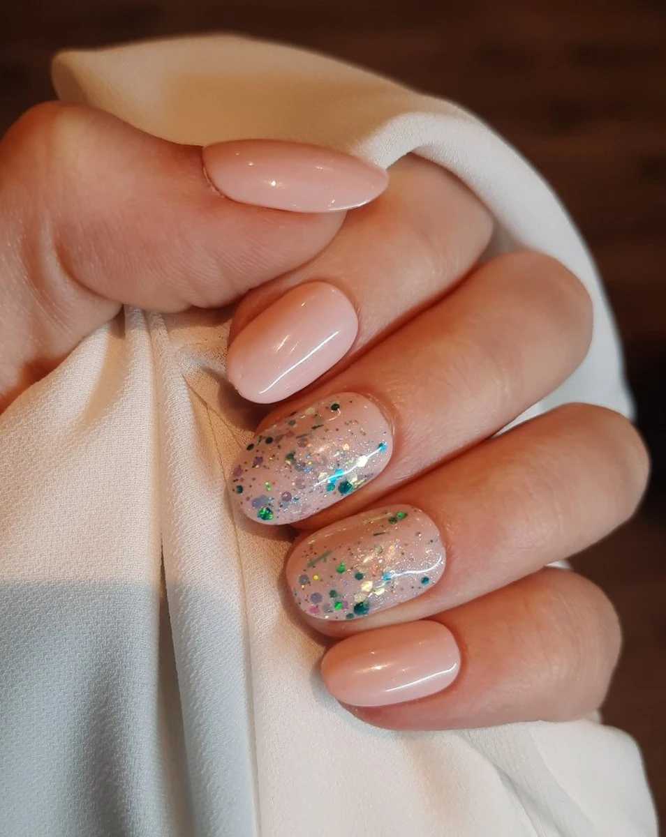 SD Press On Nails - B-Series - Plaknagels - Gelnagels - Handgemaakt - 20 Stuks - B37 - Nude Nagels Met Glitter - Nepnagels Met Lijm - Korter Rond - Accessoires - Nagelstudio - Gellak - Nageltips - Nagelset - Nagelstudio - Nagels Met Lijm - Nepnagels 4 SD Press On Nails - B-Series - Plaknagels - Gelnagels - Handgemaakt - 20 Stuks - B37 - Nude Nagels Met Glitter - Nepnagels Met Lijm - Korter Rond - Accessoires - Nagelstudio - Gellak - Nageltips - Nagelset - Nagelstudio - Nagels Met Lijm - Nepnagels - Afbeelding 4