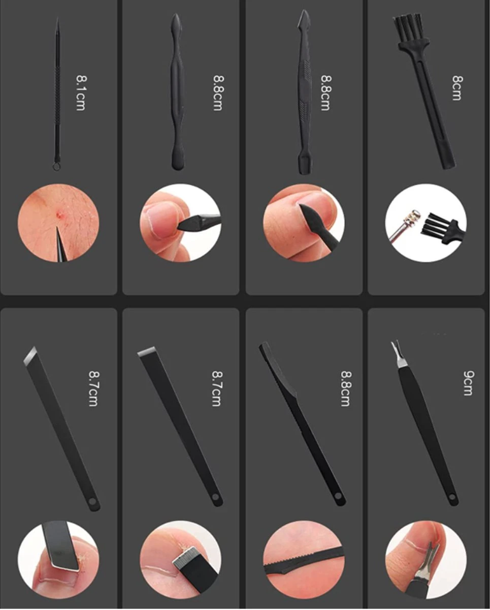 Fritzline© Professionele Manicureset 16-delig - Nagelset Incl. Nagelvijl & Nagelknipper 8 Fritzline© Professionele Manicureset 16-delig - Nagelset Incl. Nagelvijl & Nagelknipper - Afbeelding 8