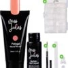Miss Jules® Polygel Kit - 30 Ml Natural Pink - Polygel Nagels Starterspakket – Polygel Set Incl. Instructievideo (NL) – Polygel Starters Kit